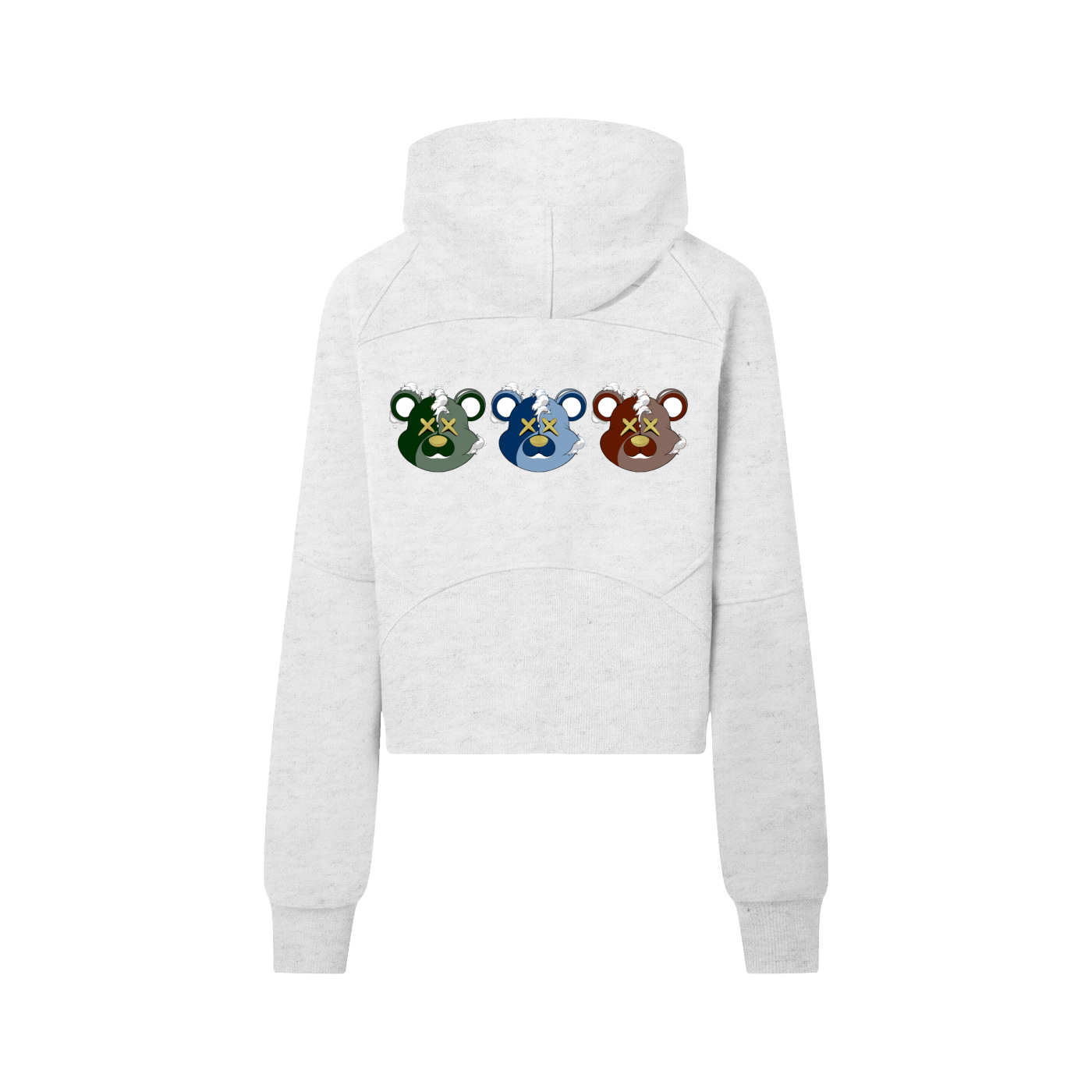 Cropped Half-Zip Hoodie