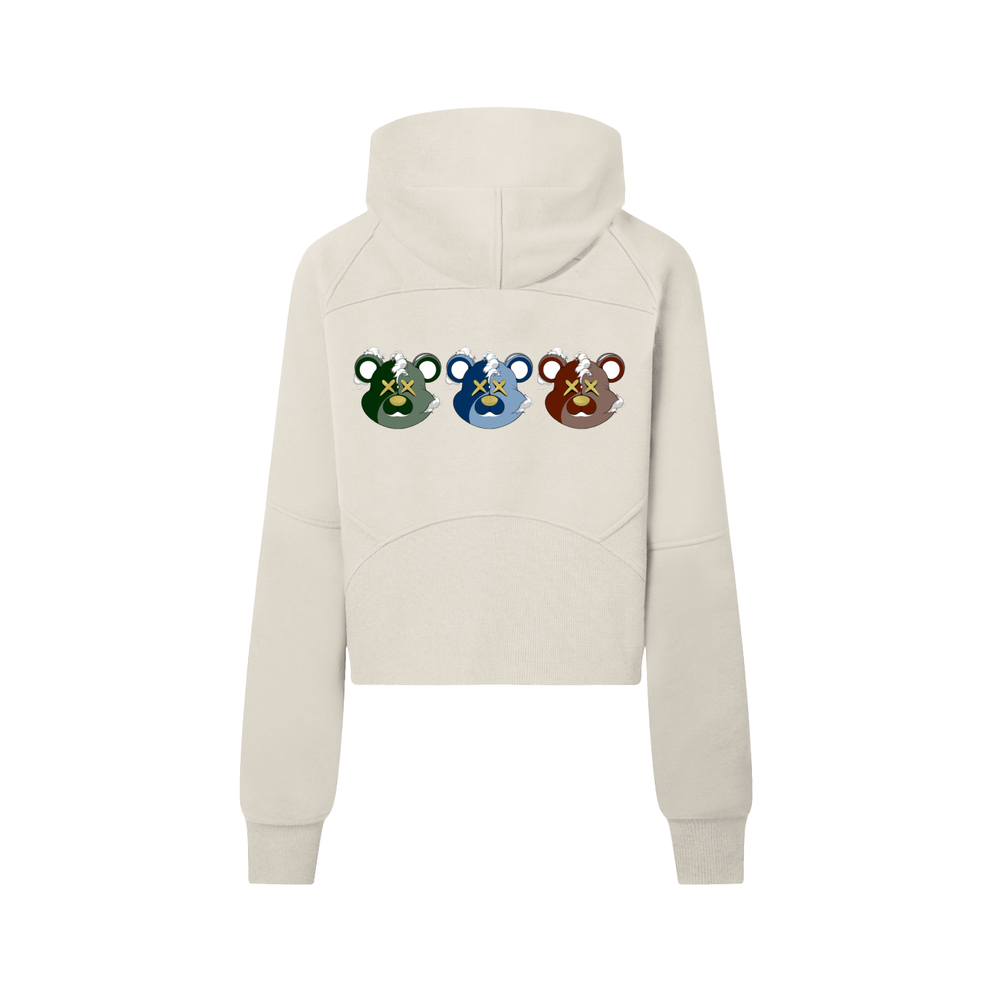Cropped Half-Zip Hoodie