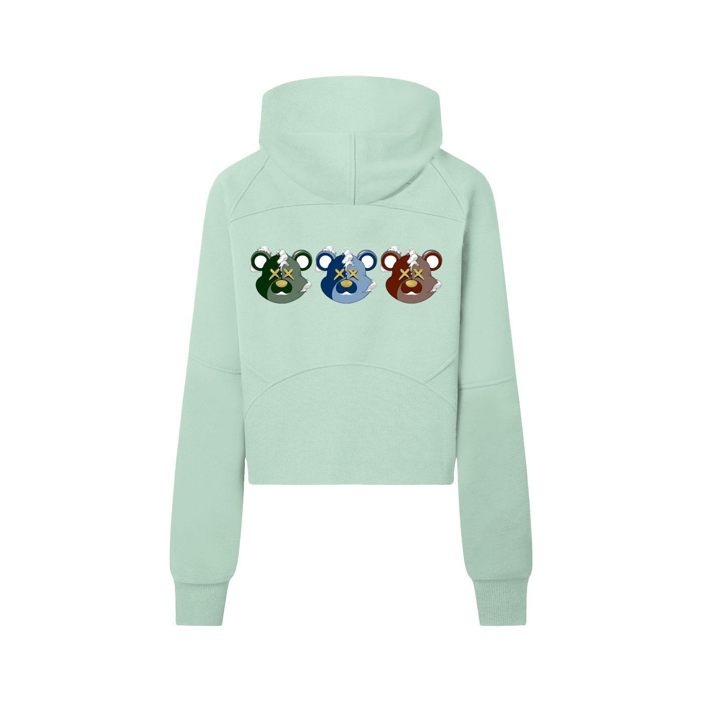 Cropped Half-Zip Hoodie