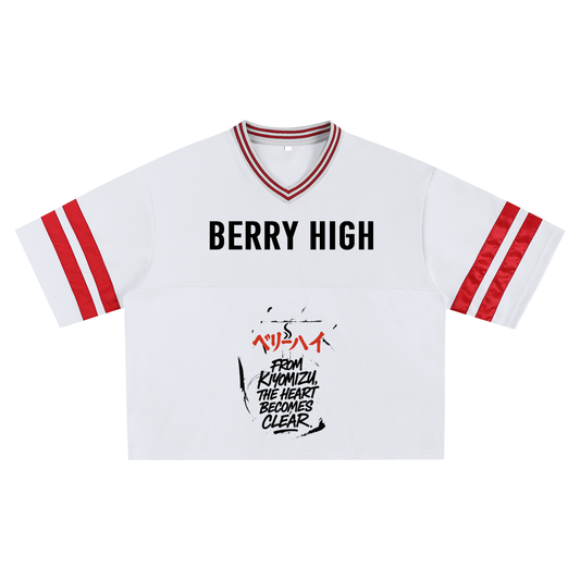 Taped Mesh Boxy T-shirt